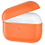 Ультратонкий чохол Candy Slim для Apple AirPods Pro Orange (CSAP) AKS034