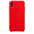 Чохол Silicone Case для iPhone X/XS Red AKS125