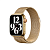 Ремінець Milanese Loop для Apple Watch 42-44 mm Gold  AKS063